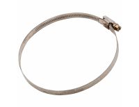  Хомуты нержавеющая сталь, Стандартное болтовое крепление 90-110 мм, 25 штук в упаковке, ширина 9 мм Сибртех, фото 2 