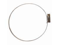  Хомуты нержавеющая сталь, Стандартное болтовое крепление 90-110 мм, 25 штук в упаковке, ширина 9 мм Сибртех, фото 3 