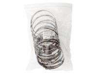  Хомуты нержавеющая сталь, Стандартное болтовое крепление 90-110 мм, 25 штук в упаковке, ширина 9 мм Сибртех, фото 5 