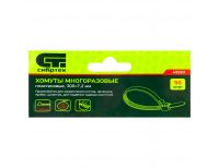  Хомуты многоразовые 300 x 7.2 мм, пластиковые 50 шт Сибртех, фото 5 