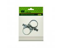  Хомуты металлические, силовые 29-31 мм, ширина 20 мм, шарнирный, W1, 2 шт Сибртех, фото 2 