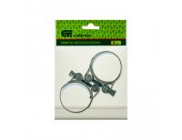  Хомуты металлические, силовые 44-47 мм, ширина 22 мм, шарнирный, W1, 2 шт Сибртех, фото 2 