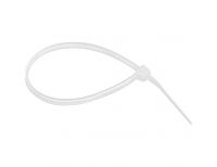  Хомуты, 100 x 2.5 мм, пластиковые, белые, 100 шт Сибртех, фото 2 