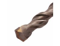  Бур по бетону, двойная спираль, три пылеотводящие кромки, 14 x 160 мм DENZEL, фото 2 