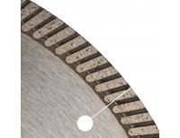  Диск алмазный, 230 х 22.2 мм, турбо с лазерной перфорацией, сухая резка Gross, фото 4 