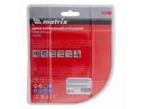  Диск алмазный, отрезной сегментный, 125 х 22.2 мм, сухая резка Matrix Professional, фото 6 