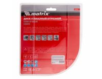  Диск алмазный, отрезной сегментный, 180 х 22.2 мм, сухая резка Matrix Professional, фото 6 