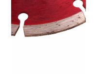  Диск алмазный, отрезной сегментный, 200 х 22.2 мм, сухая резка Matrix Professional, фото 4 