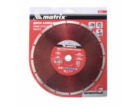  Диск алмазный, отрезной сегментный, 230 х 22.2 мм, сухая резка Matrix Professional, фото 2 