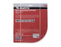  Диск алмазный, отрезной сегментный, 230 х 22.2 мм, сухая резка Matrix Professional, фото 3 