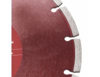  Диск алмазный, отрезной сегментный, 230 х 22.2 мм, сухая резка Matrix Professional, фото 4 