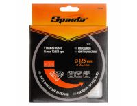  Диск алмазный, отрезной сплошной, 125 х 22.2 мм, мокрая резка Sparta, фото 5 