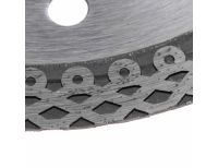  Диск алмазный, 115 х 22.2 мм, тонкий, сплошной (Jaguar), мокрая резка Gross, фото 4 