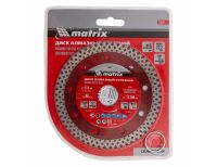  Диск алмазный, отрезной сплошной, 115 х 22.2 мм, сухая резка Matrix Professional, фото 5 