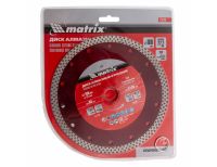  Диск алмазный, отрезной сплошной, 180 х 22.2 мм, сухая резка Matrix Professional, фото 5 