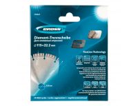  Диск алмазный, 115 х 22.2 мм, лазерная приварка турбо-сегментов, сухая резка Gross, фото 5 