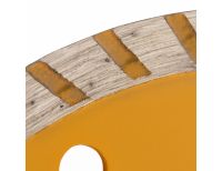  Диск алмазный, отрезной Turbo, 125 х 22.2 мм, сухая резка Denzel, фото 3 