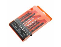  Набор сверл по бетону 5-6-8 мм, металлу 5-6-8 мм, дереву 5-6-8 мм, 9 шт, цилиндрический хвостовик Sparta, фото 4 