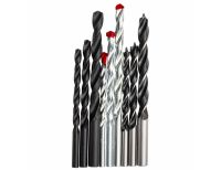  Набор сверл по бетону 5-6-8 мм, металлу 5-6-8 мм, дереву 5-6-8 мм, 9 шт, цилиндрический хвостовик Sparta, фото 5 