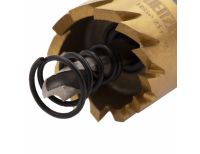  Коронка по металлу HSS, 21 мм, нитридтитановое покрытие Denzel, фото 4 