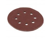  Круг абразивный на ворсовой подложке под "липучку", перфорированный, P 220, 125 мм, 5 шт Matrix, фото 3 