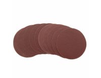  Круг абразивный на ворсовой подложке под "липучку", P 80, 125 мм, 10 шт Сибртех, фото 4 