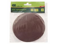  Круг абразивный на ворсовой подложке под "липучку", P 80, 125 мм, 10 шт Сибртех, фото 5 