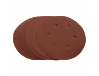  Круг абразивный на ворсовой подложке под "липучку", перфорированный, P 220, 150 мм, 5 шт Matrix, фото 4 