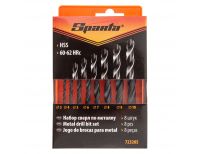  Набор сверл по металлу, 3-10 мм, (через 1 мм), HSS, 8 шт, цилиндрический хвостовик Sparta, фото 5 