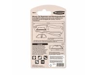  Нож ремонтно-монтажный мини, трехкомпонентная рукоятка, авто выброс, возврат лезвия, 100 мм, 2 запасных лезвия Gross, фото 5 