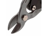  Ножницы по металлу "Piranha", 230 мм, прямой усиленный рез (Bulldog), сталь СrMo, двухкомпонентная рукоятка-ки Gross, фото 3 