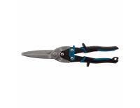  Ножницы по металлу "Piranha", 270 мм, прямой проходной рез, сталь СrMo, двухкомпонентные рукоятки Gross, фото 2 