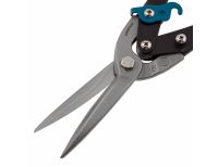  Ножницы по металлу "Piranha", 270 мм, прямой проходной рез, сталь СrMo, двухкомпонентные рукоятки Gross, фото 3 