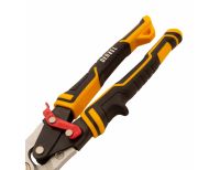  Ножницы по металлу, 270 мм, прямой и левый рез, сталь-СrMo, трехкомпонентные рукоятки Denzel, фото 6 