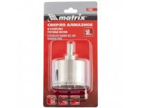  Сверло алмазное по керамограниту, 50 х 67 мм, трехгранный хвостовик Matrix, фото 3 