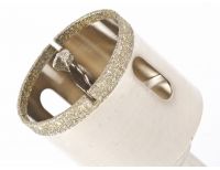  Сверло алмазное по керамограниту, 45 х 67 мм, трехгранный хвостовик Matrix, фото 2 