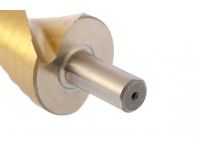  Сверло ступенчатое, 6-8-10-12-14-16-18-20-22-24-26-28-30 мм, HSS, спиральный профиль, трехгранный хвостовик Matrix, фото 2 