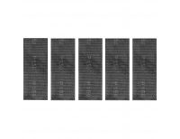  Сетка абразивная, P 150, 115 х 280 мм, 5 шт Сибртех, фото 2 