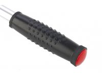  Скребок, 100 мм, фиксированное лезвие, удлиненная металлическая обрезиненная ручка Matrix, фото 3 