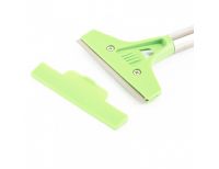  Скребок, фиксированное лезвие 100 мм, металлическая обрезиненная ручка, 250 мм Сибртех, фото 3 