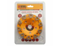  Чашка алмазная зачистная, 125 мм, Бриллиант Denzel, фото 4 