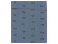  Шлифлист на тканевой основе, P 80, 230 х 280 мм, 10 шт, водостойкий Matrix, фото 3 