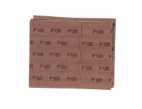  Шлифлист на тканевой основе, P 120, 230 х 280 мм, 10 шт, влагостойкий Сибртех, фото 2 