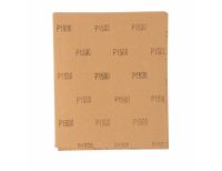  Шлифлист на бумажной основе, P 1500, 230 х 280 мм, 10 шт, водостойкий Matrix, фото 2 