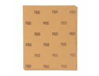  Шлифлист на бумажной основе, P 800, 230 х 280 мм, 10 шт, водостойкий Matrix, фото 2 