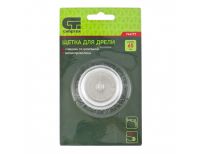  Щетка для дрели, 65 мм, "чашка" со шпилькой, витая проволока Сибртех, фото 3 