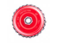  Щетка для УШМ, 125 мм, М14, "чашка", крученая проволока 0.5 мм Matrix, фото 2 