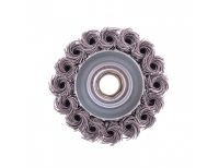  Щетка для УШМ, 65 мм, М14, "чашка", крученая проволока 0.5 мм Matrix, фото 2 