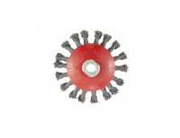  Щетка для УШМ, 115 мм, М14, "тарелка", крученая проволока 0.5 мм Matrix, фото 3 