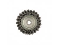  Щетка для УШМ, 100 мм, М14, "чашка", крученая проволока 0.35 мм Matrix, фото 4 